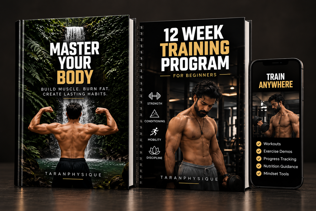 Master Your Body ebook, 12 Week Training Program and mobile training access